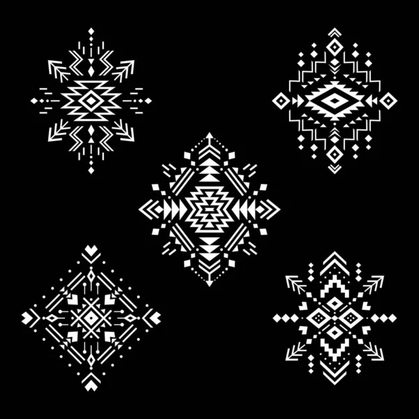 Aztec vector elements. — Stock Vector