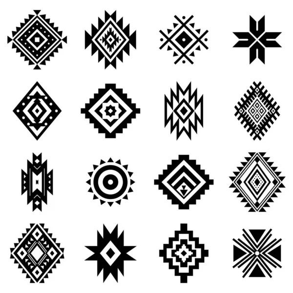 Éléments vectoriels aztèques . — Image vectorielle