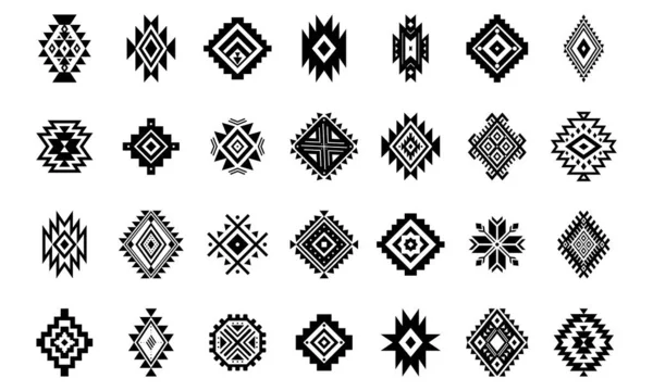 Éléments vectoriels aztèques . — Image vectorielle