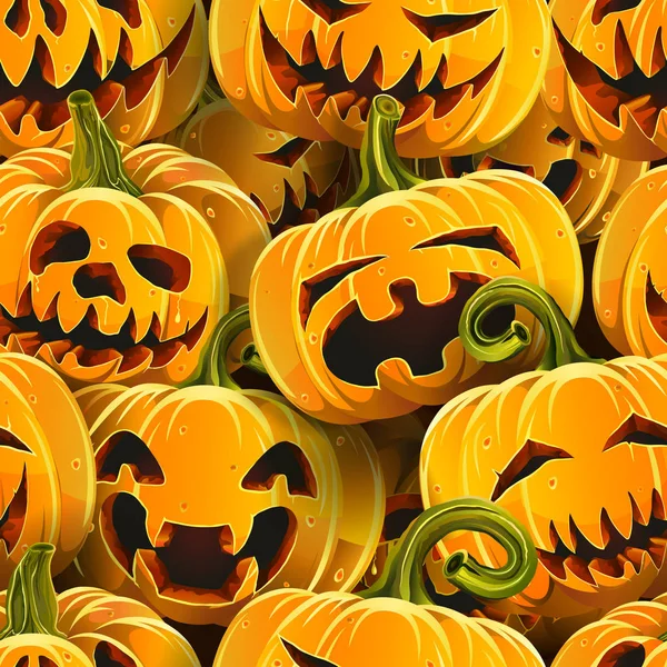 Halloween pumpkins seamless modeli