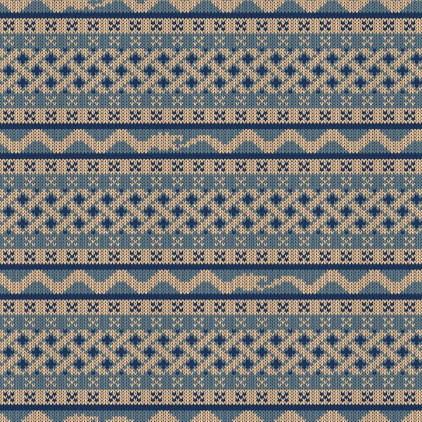 Celtic knot ve bir yılan yılan ısırma unsurları ile örme seamless modeli bu kuyruk önde