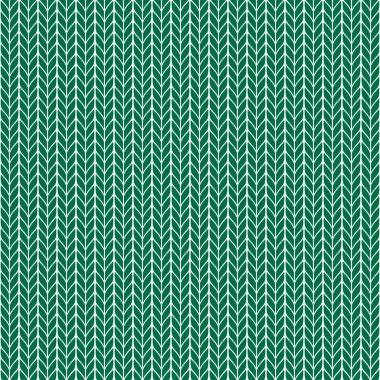 Yeşil bir arkaplanda takoz şekilli rombik pürüzsüz desen