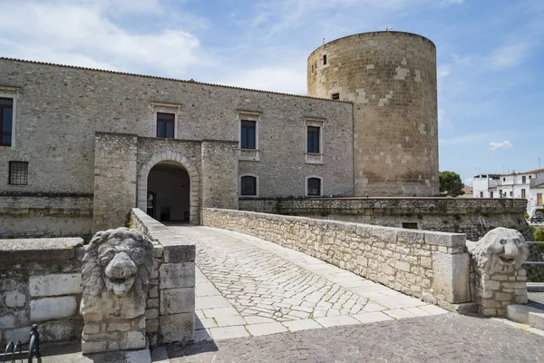 Vista Del Antiguo Castillo Venosa Basilicata Italia — Foto de Stock