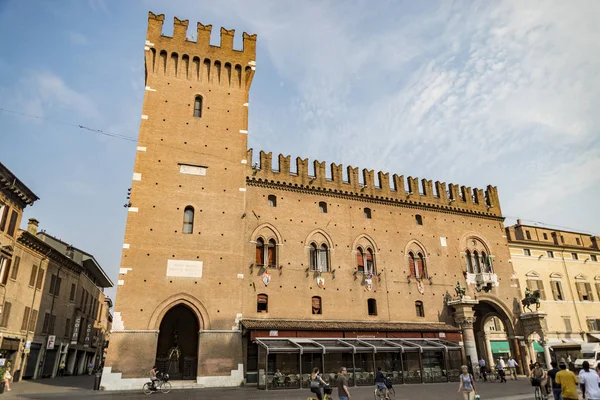 Ferrara Juni 2017 Historisch Gebouw Square Trento Trieste Juni 2017 — Stockfoto