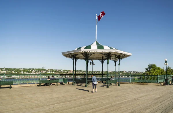 Governors Promenade Beautiful View Quebec City Canada — Stock Photo, Image