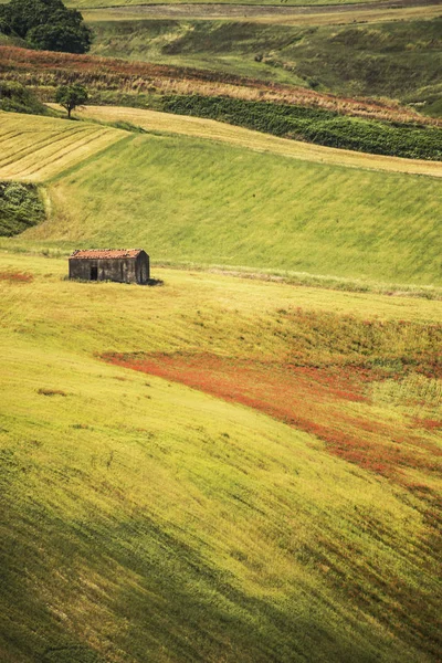 Paisaje Color Sur Italia Durante Primavera — Foto de Stock