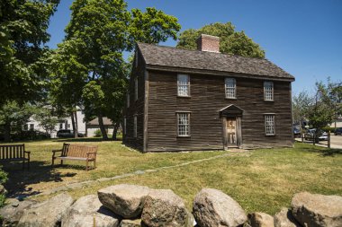 John Adams, 2 Başkan ve devrimci savaş kahramanı, Adams National Historical Park Braintree, Quincy, Anne Doğum yeri.