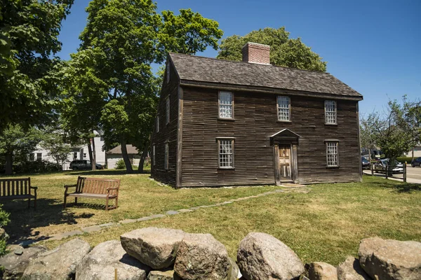 Birthplace John Adams 2Nd President Revolutionary War Hero Adams National — Stock Photo, Image