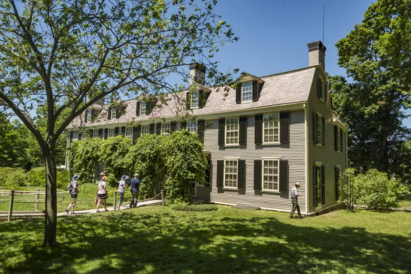 Dům Johna Adamse Během Jeho Prezidentské Manadty Adams National Historical — Stock fotografie