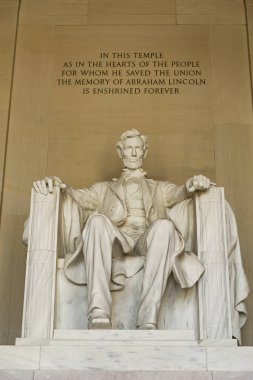 Washington Anıtı, abrahamlincoln heykeli