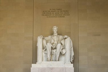 Washington Anıtı, abrahamlincoln heykeli