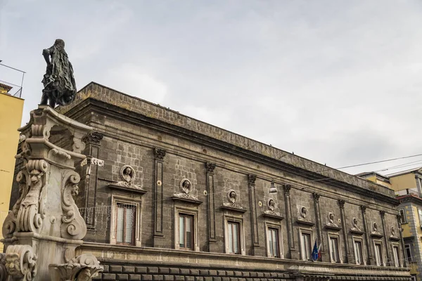 Beautiful Buildings Orsini Gravina University Architecture Naples Italy — Stock Photo, Image