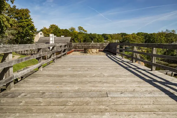 Nationale Historische Saugus Iron Works Ongeveer Mijl Van Boston Saugus — Stockfoto