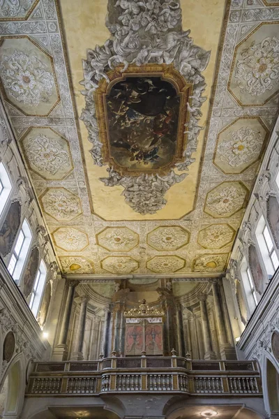 Interior Catedral Histórica Duomo San Gennaro Nápoles Itália — Fotografia de Stock