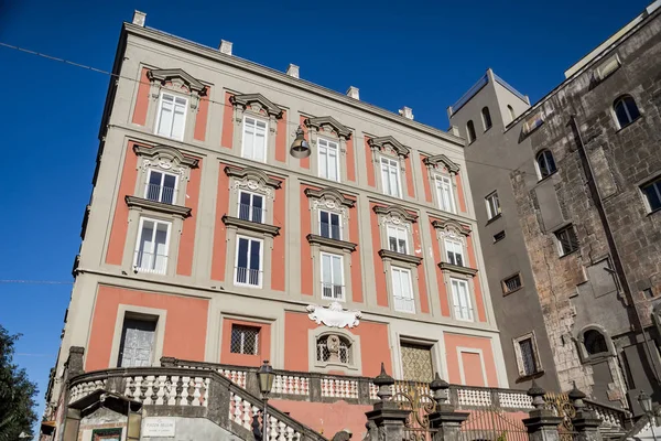Sant Antonio Delle Monache Słynny Budynek Piazza Bellini Neapol Włochy — Zdjęcie stockowe