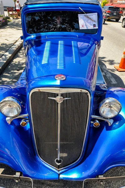 Saco Maine Ιουλίου Παλιό Αμερικανικό Αυτοκίνητο Μια Ετήσια Έκθεση Στις — Φωτογραφία Αρχείου