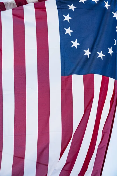 Drapeau Historique Américain Étoiles Souvent Appelé Drapeau Betsy Ross — Photo