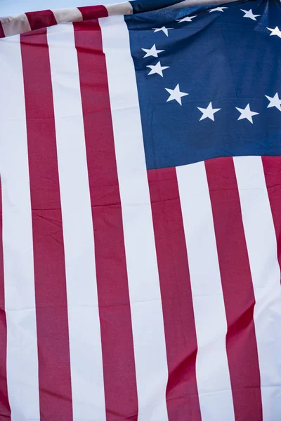 American Stars Historic Flag Often Named Betsy Ross Flag Stock Image