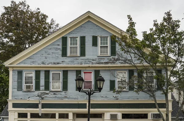 Uma Grande Casa Construída Sob Encomenda Bairro Residencial Plymouth Nova — Fotografia de Stock