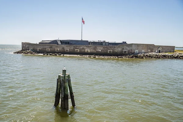 Fort Sumter Monumento Nazionale a Charleston SC, USA — Foto Stock