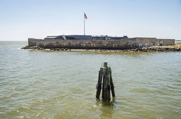 Fort Sumter Monumento Nazionale a Charleston SC, USA — Foto Stock