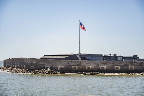 Fort Sumter Monumento Nazionale a Charleston SC, USA — Foto Stock