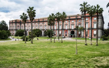 Napoli, İtalya 'daki Capodimonte Kraliyet Sarayı