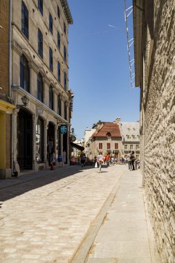 Quebec City, Amerika Birleşik Devletleri eski renkli binalar