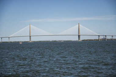 Charleston'da Arthur ravenel Köprüsü
