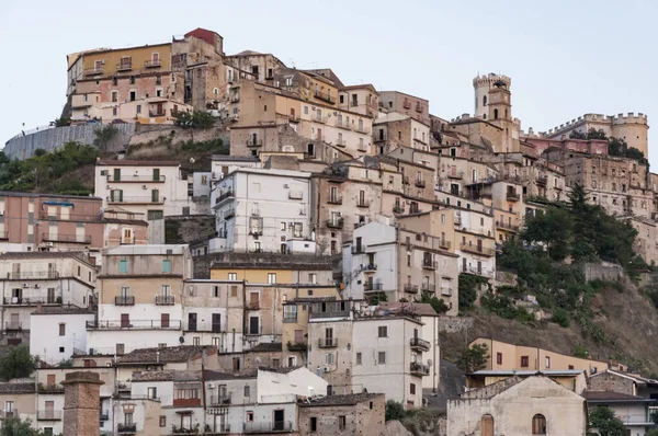 Corigliano Calabro, het historische centrum van de stad, Calabrië, Italië, Europa — Stockfoto