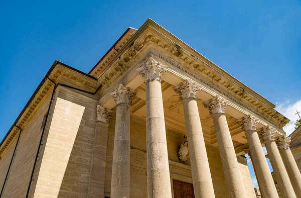 Die Klassische Fassade Der Berühmten Basilika Juni 2017 Der Republik — Stockfoto