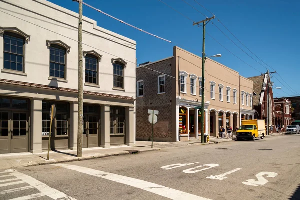 Charleston South Carolina Usa March 2019 Historic Charleston City Market — стокове фото