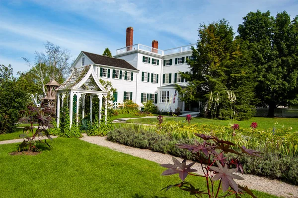 Portsmouth July 2008 Historic Strawbery Banke Museum Colonial Installation New – stockfoto