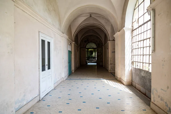 Espacio Interior Manicomio Abandonado Leonardo Bianchi Nápoles Italia — Foto de Stock