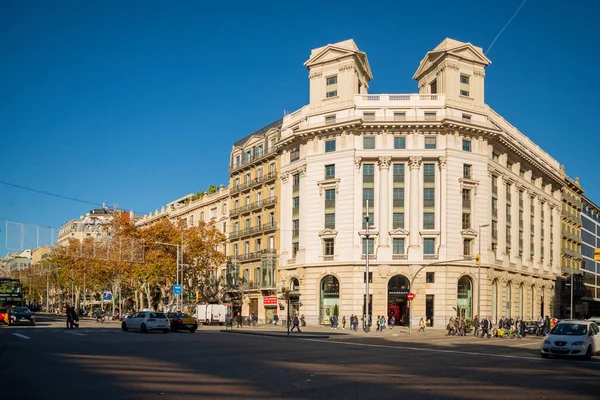 Barcelona Spain Aralık 2018 Barcelona Şehir Merkezindeki Eski Bina Aralık — Stok fotoğraf