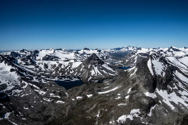 Jotunheimen Ορεινή Περιοχή Στη Νορβηγία — Φωτογραφία Αρχείου