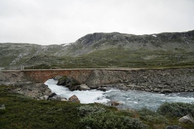 Norveç'te Rallarvegen yol