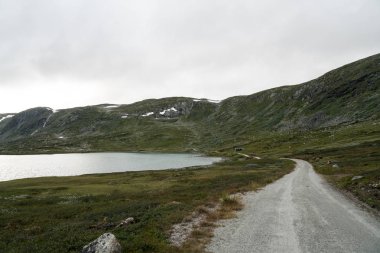 Norveç'te Rallarvegen yol