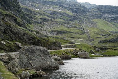 Roldal dağın alan Norveç'te