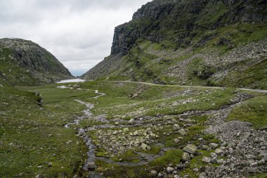 Roldal dağın alan Norveç'te