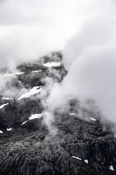 Luftaufnahme Der Norwegischen Natur Norwegen — Stockfoto