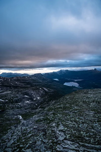 Antenn Skott Norska Naturen Norge — Stockfoto