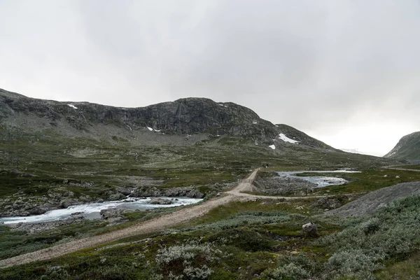 Die Rallarvegen Straße Norwegen — Stockfoto