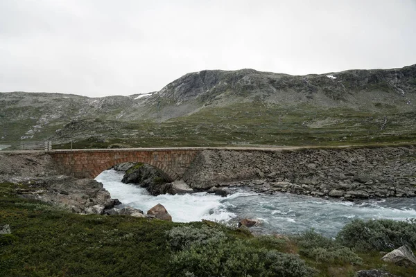 Die Rallarvegen Straße Norwegen — Stockfoto