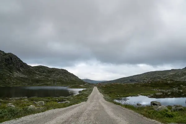 Rallarvegen Road Norvégia — Stock Fotó