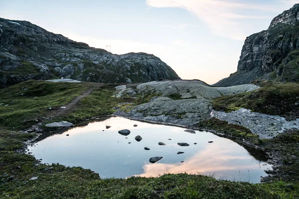 Roldal Hegyi Környezetben Norvégia — Stock Fotó