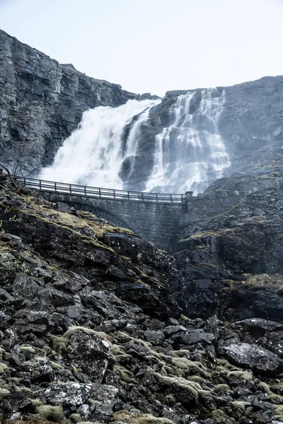 Troll Vägen Västra Norge — Stockfoto