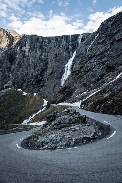 Strada Dei Troll Nella Norvegia Occidentale — Foto Stock