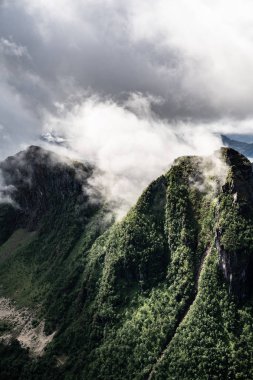 Dağ alanlarda tüm Norveç