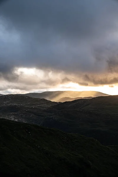 Vue Aérienne Nature Norvégienne Norvège — Photo